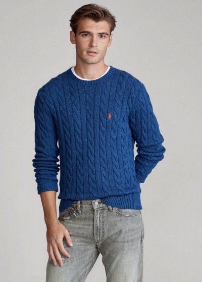 Suéter Polo Ralph Lauren Cable-Knit Algodão Homem 57826-LYDP